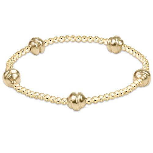 Admire Small Gold 2.5mm Bead Bracelet