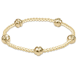 Admire Small Gold 2.5mm Bead Bracelet