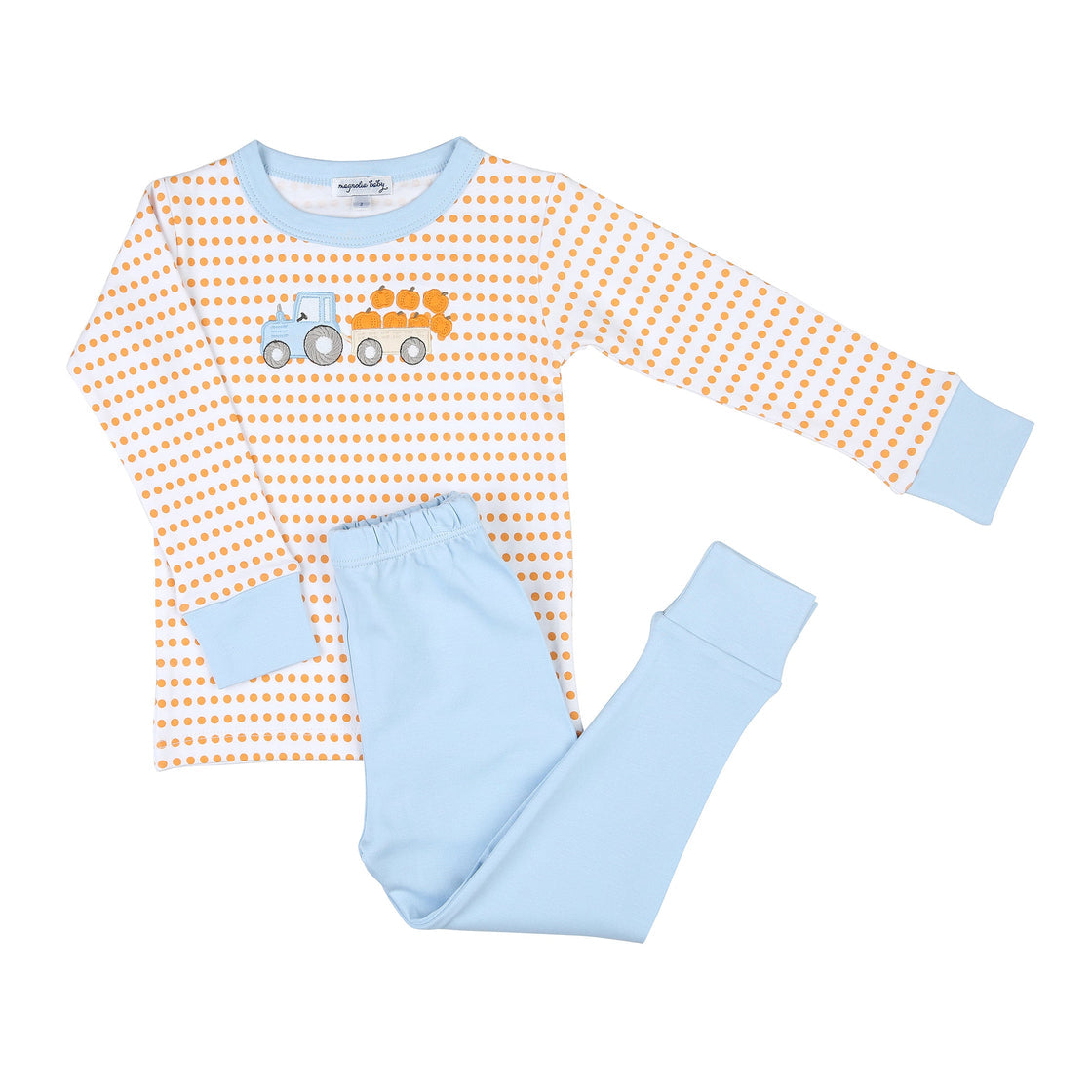 Happy Harvest Applique Toddler Long Pajamas