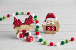 Santa/Reindeer Christmas Countdown Blocks