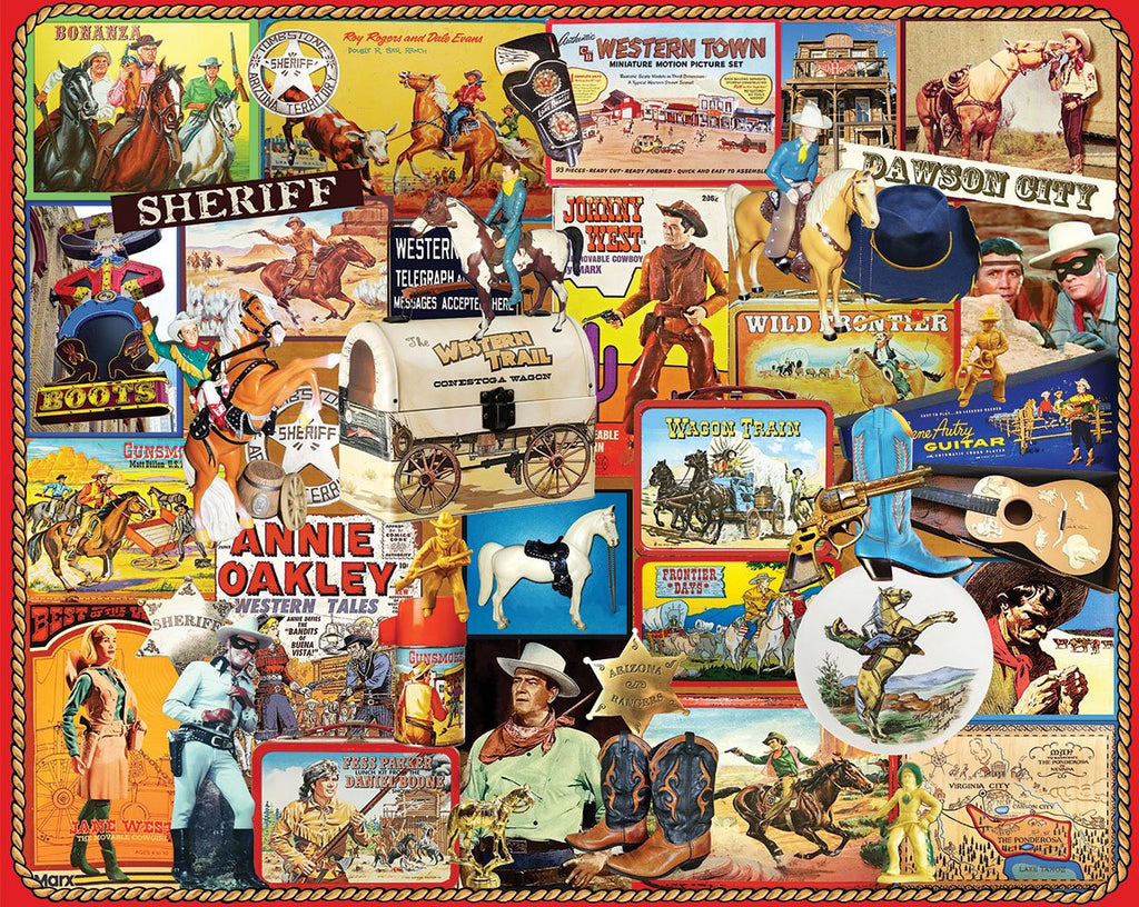 Cowboys 1000 Piece Jigsaw Puzzle