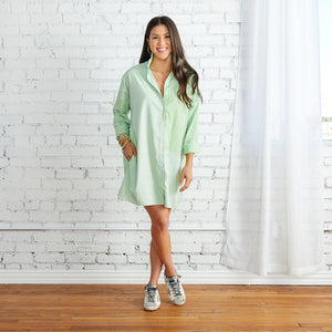 Lawn Dress Lime