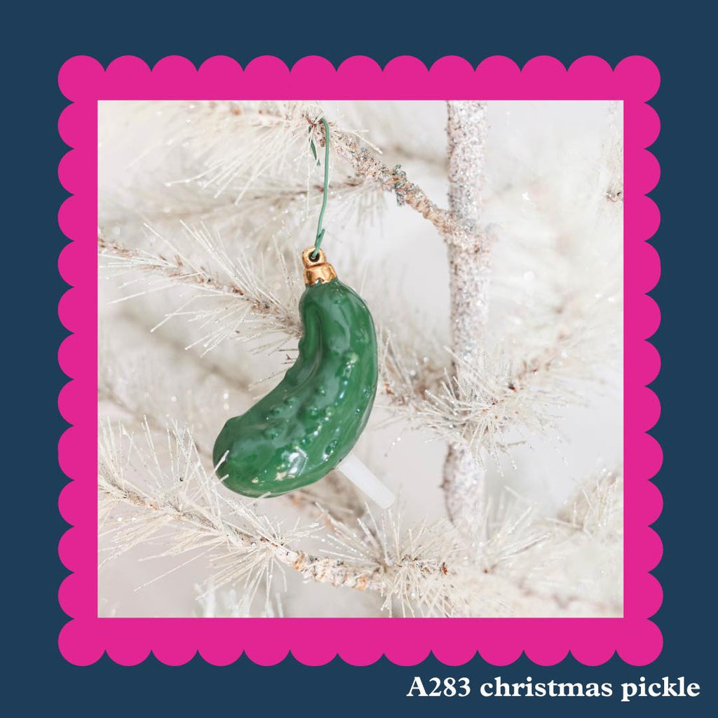 Nora Fleming Christmas Pickle Mini