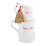 Big Elf and Little Elf Mug Set