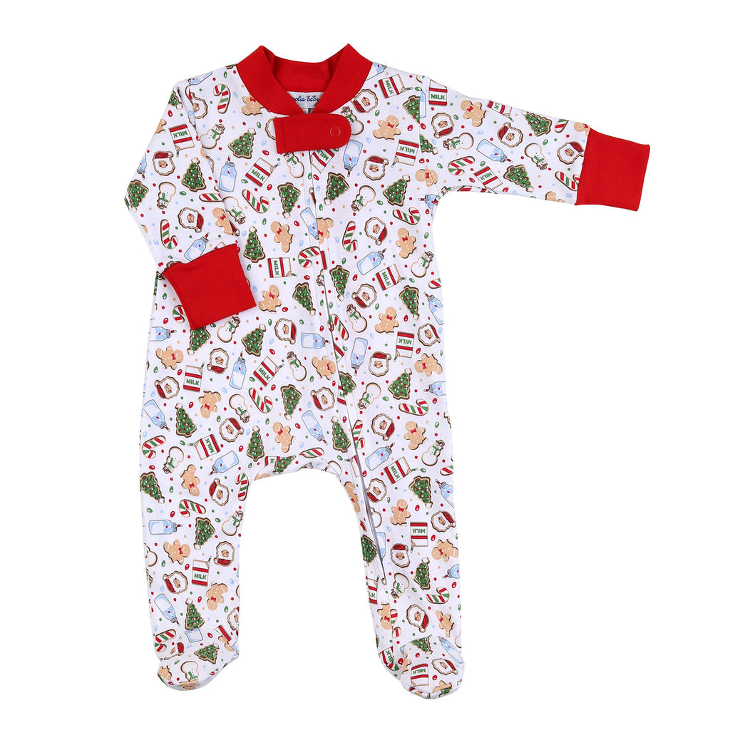 Cookie Exchange Printed Zipped Footie