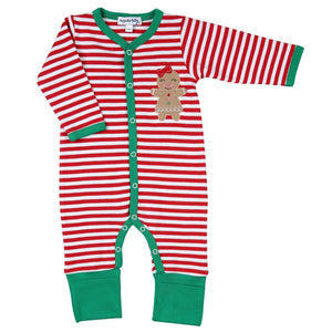 Be Jolly Applique Red Girl Playsuit