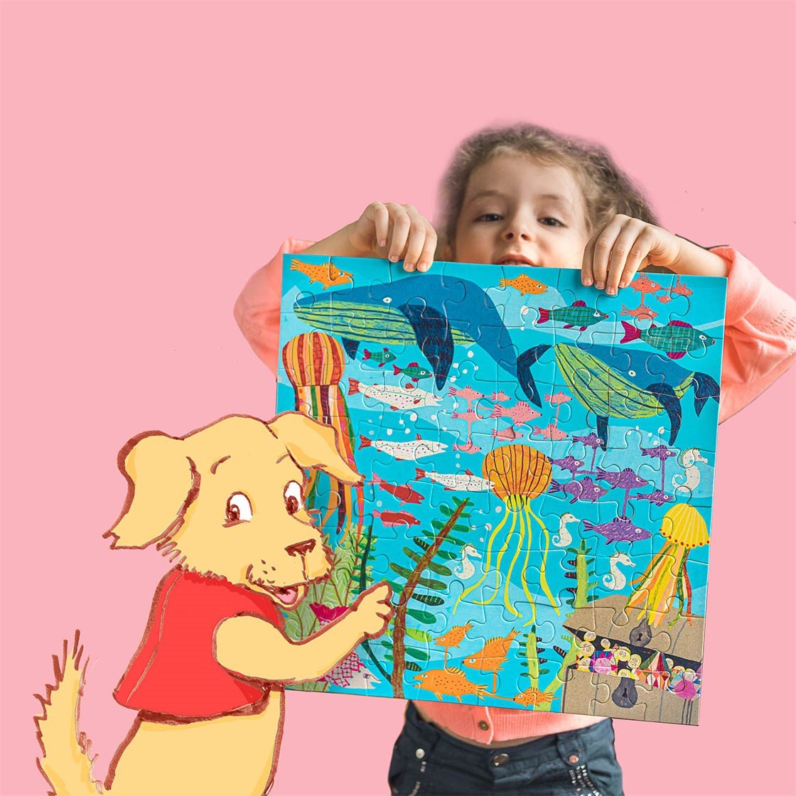 Ocean Treasure 64 Piece Puzzle