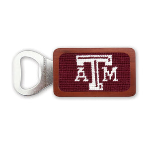 Texas A&M (Maroon) Needlepoint Bottle Opener