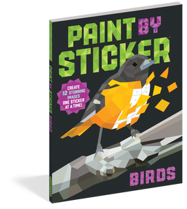 Paint By Sticker: Birds