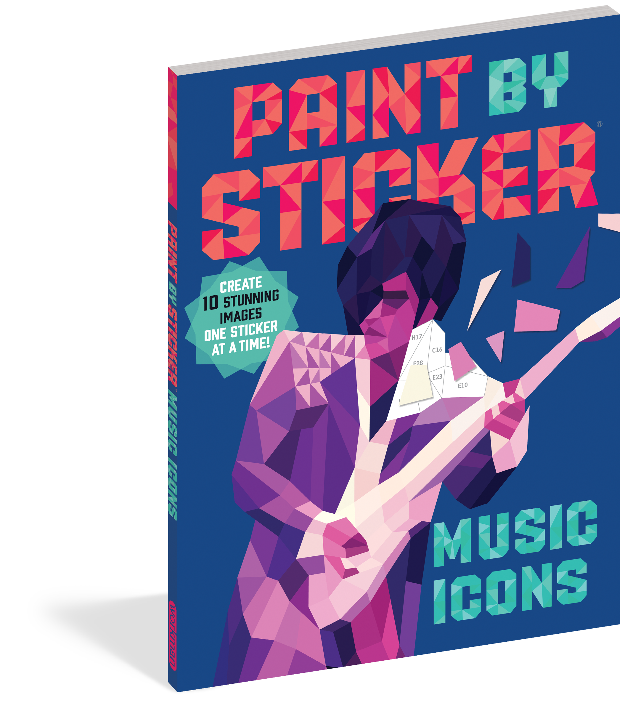 Paint By Sticker: Music Icons
