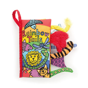 Rainbow Tails Fabric Book