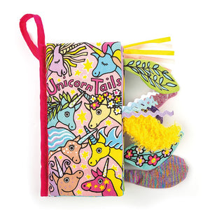 Unicorn Tails Fabric Book