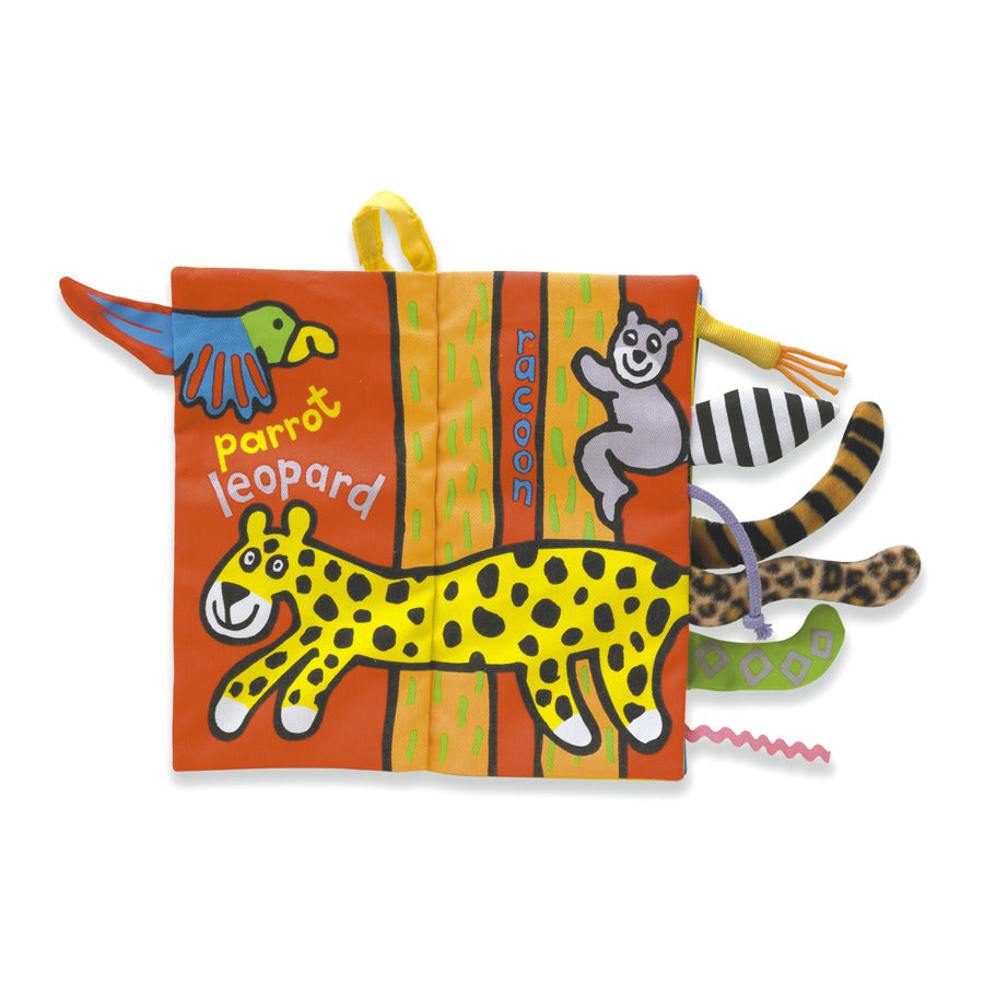 Jungly Tails Fabric Book