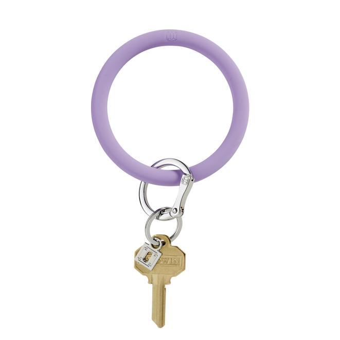 Silicone Big O Key Ring - Pastels
