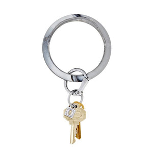 Silicone Big O Key Ring - Marbles
