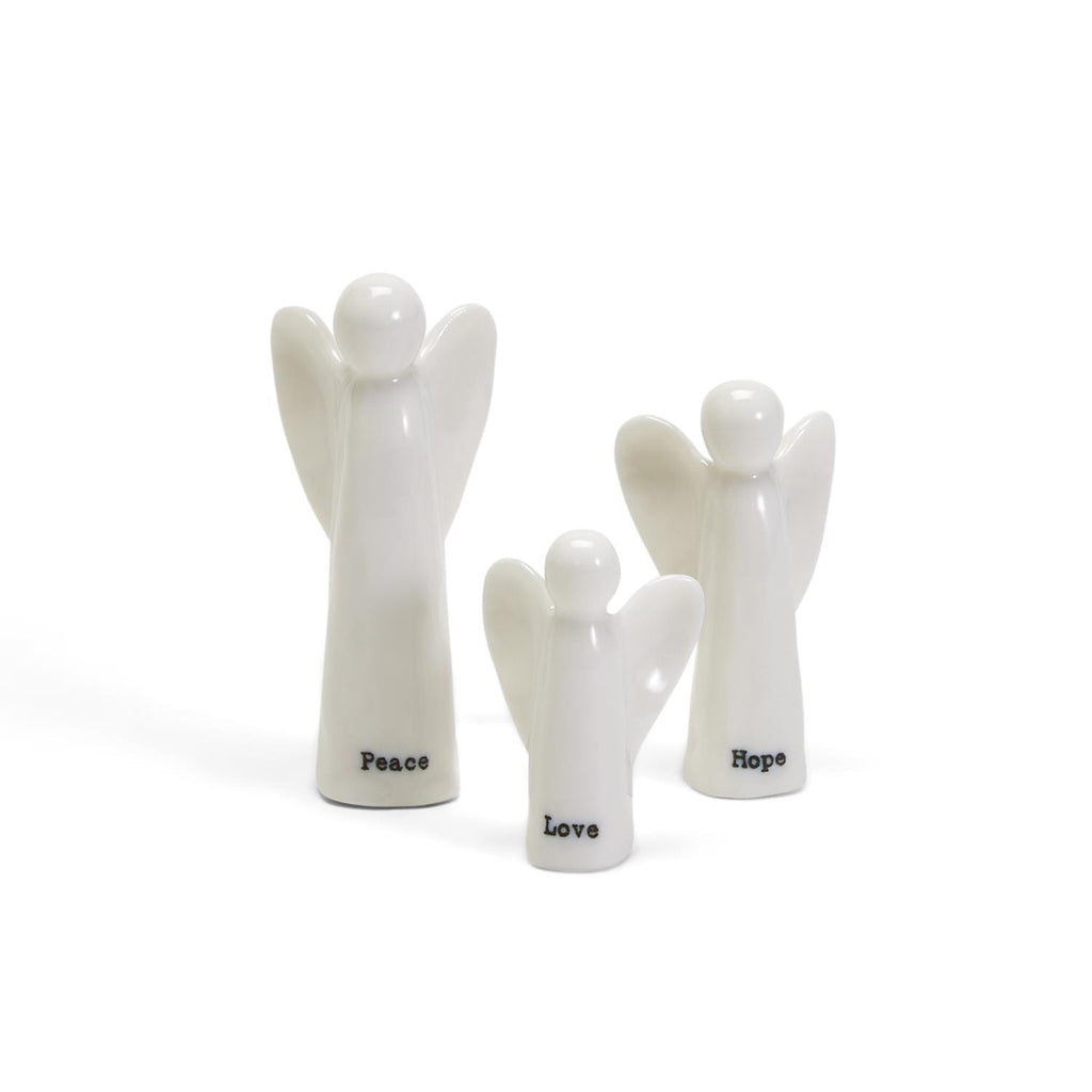 Set of Three Angels: Peace/Hope/Love
