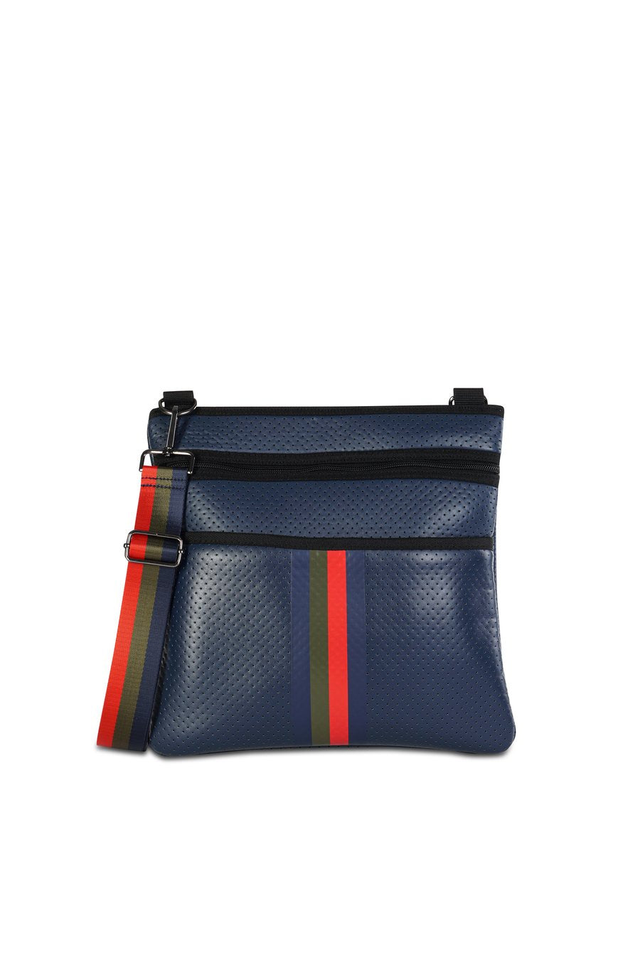 Navy Neoprene Crossbody