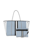 Neoprene Baby Blue Tote