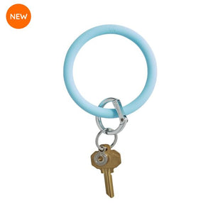 Silicone Big O Key Ring - Pastels
