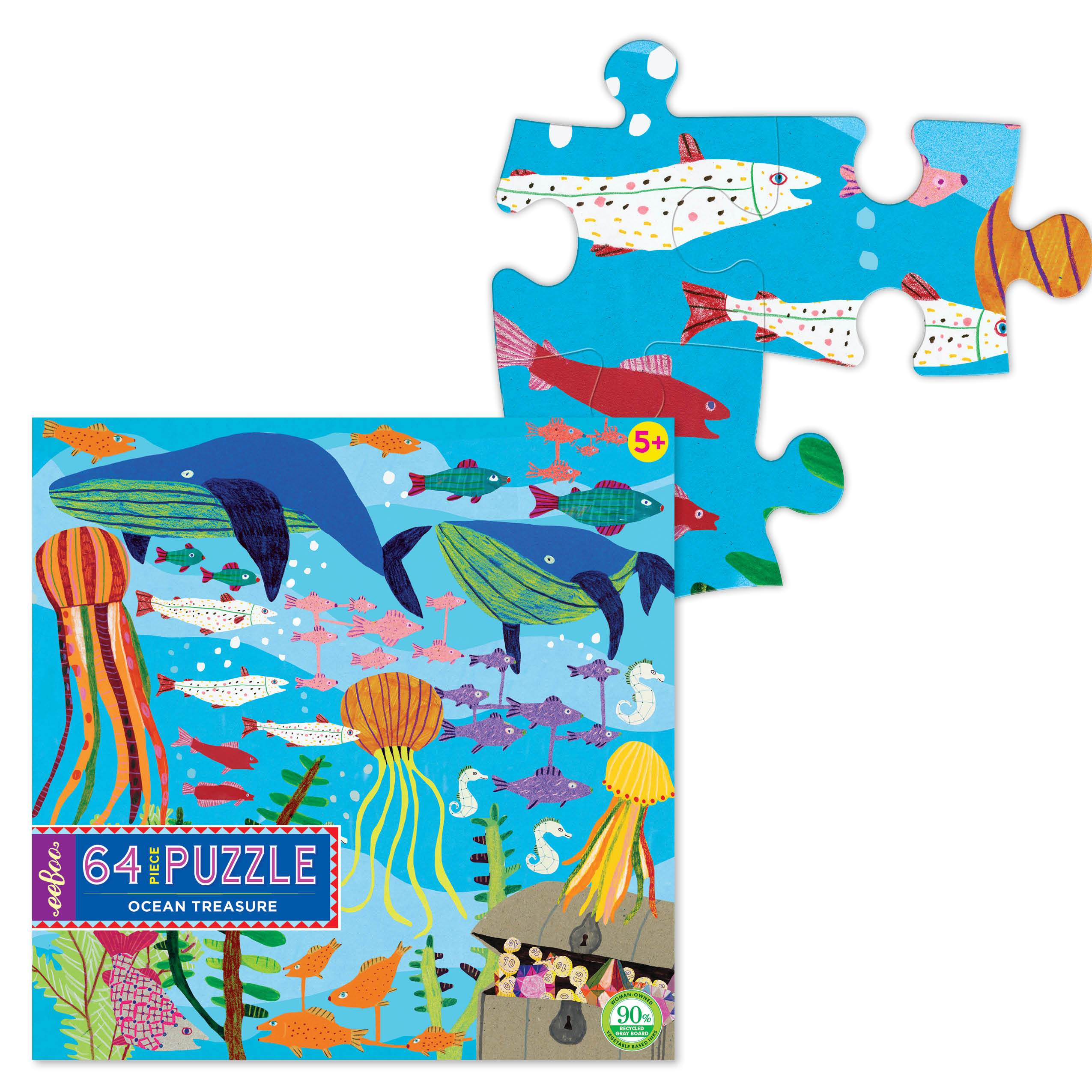 Ocean Treasure 64 Piece Puzzle