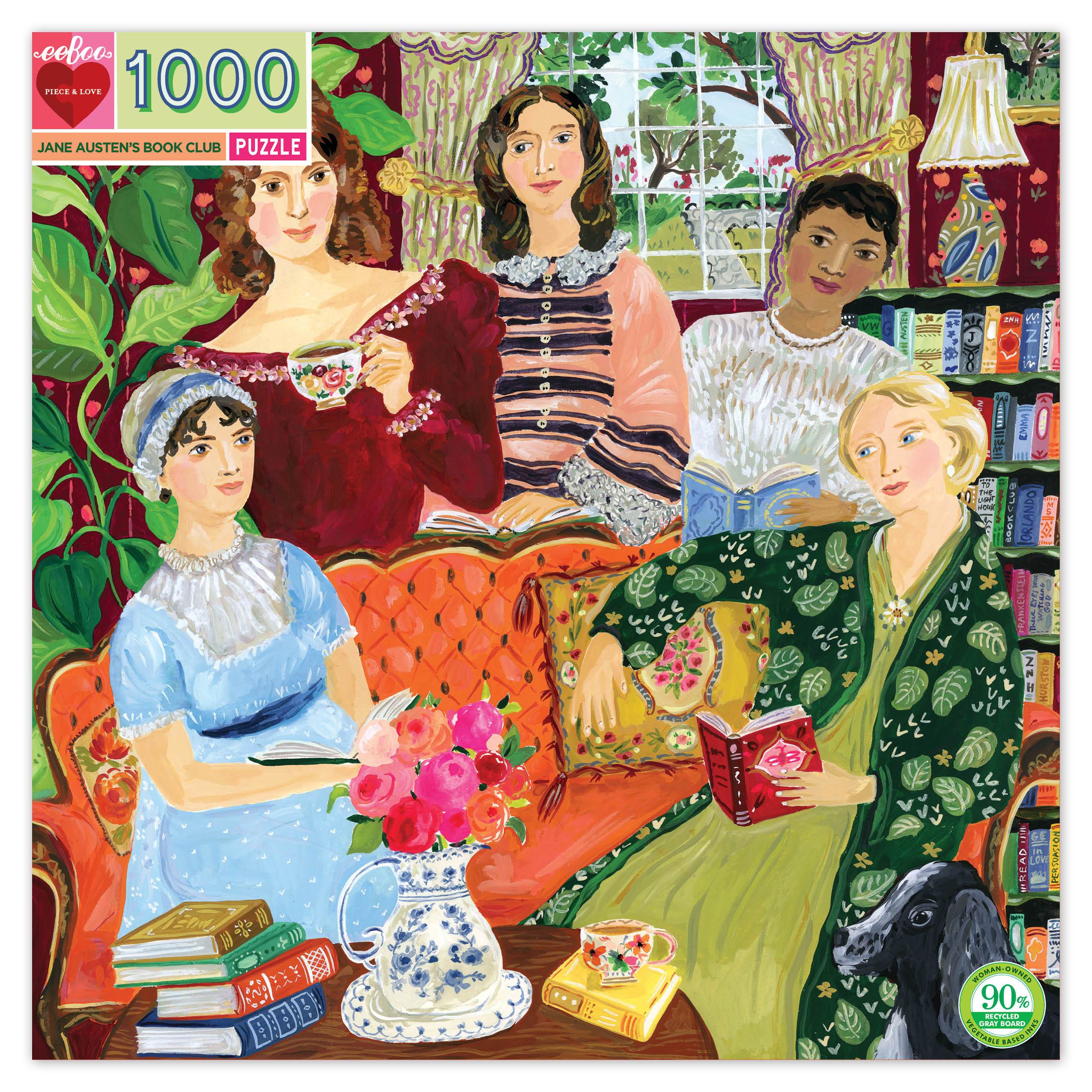 Jane Austen's Book Club 1000 Piece Puzzle