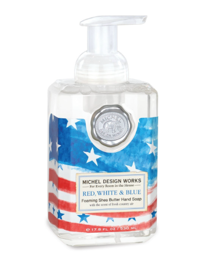Red, White & Blue Foaming Hand Soap