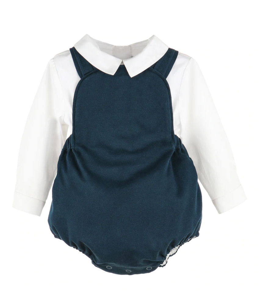 Navy Classic Vintage Boy Overall