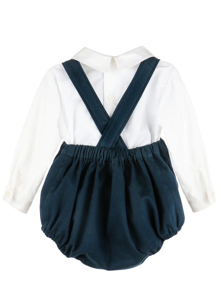 Navy Classic Vintage Boy Overall
