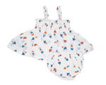 Astro Pops - Smocked Top and Bloomer