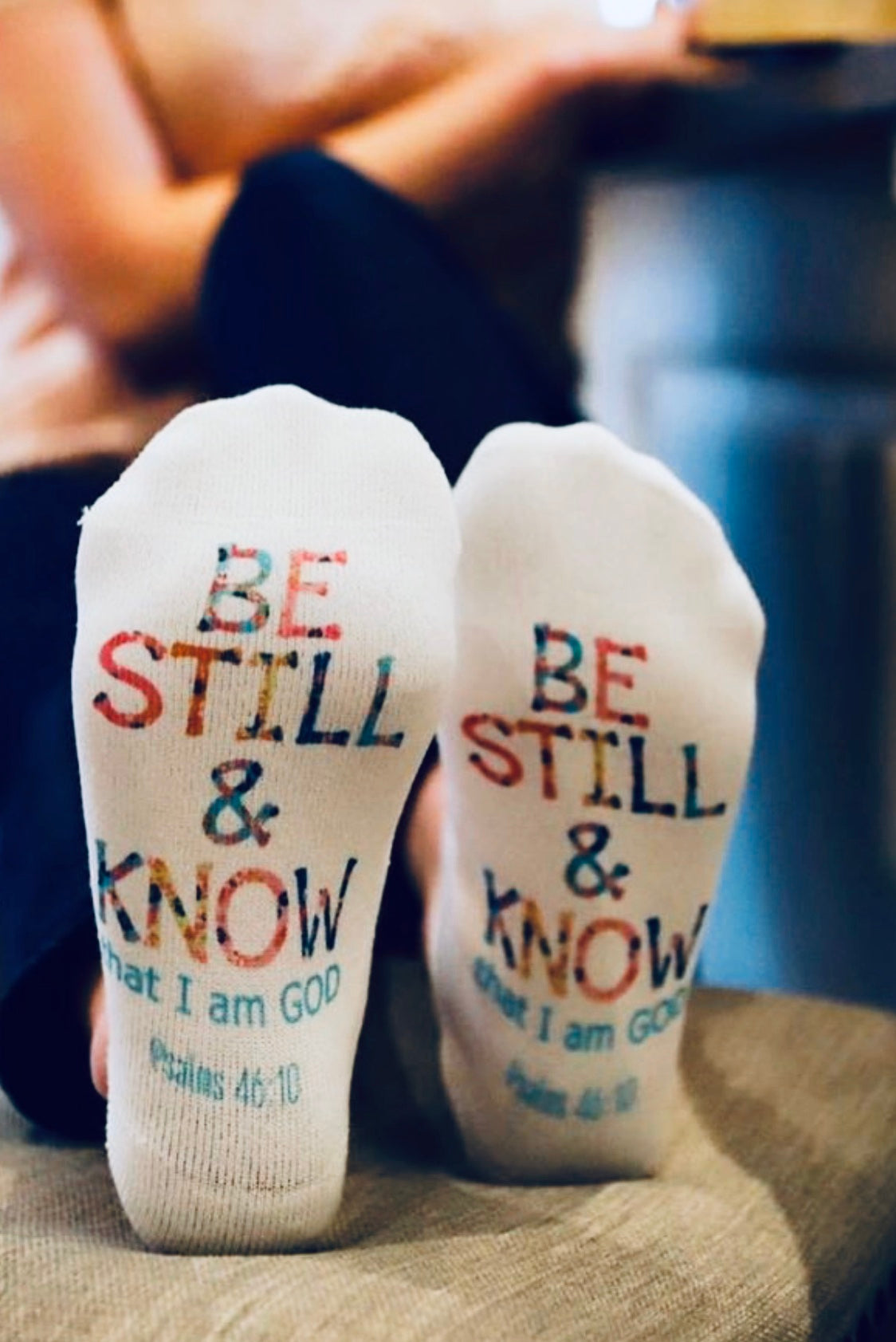 Be Still & Know Socks
