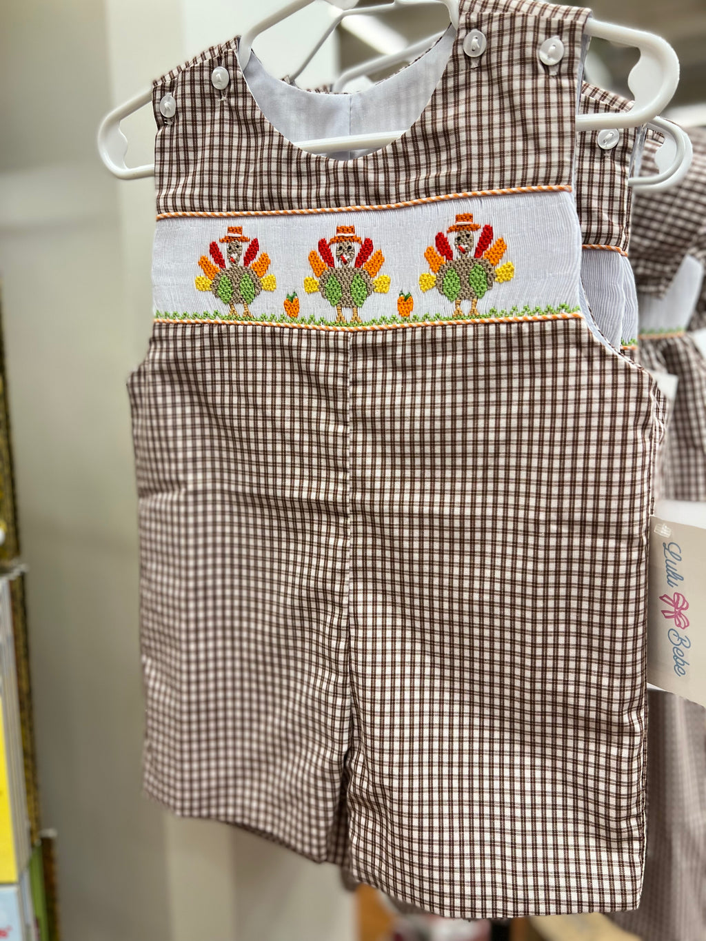 Smocked Turkey Jon Jon