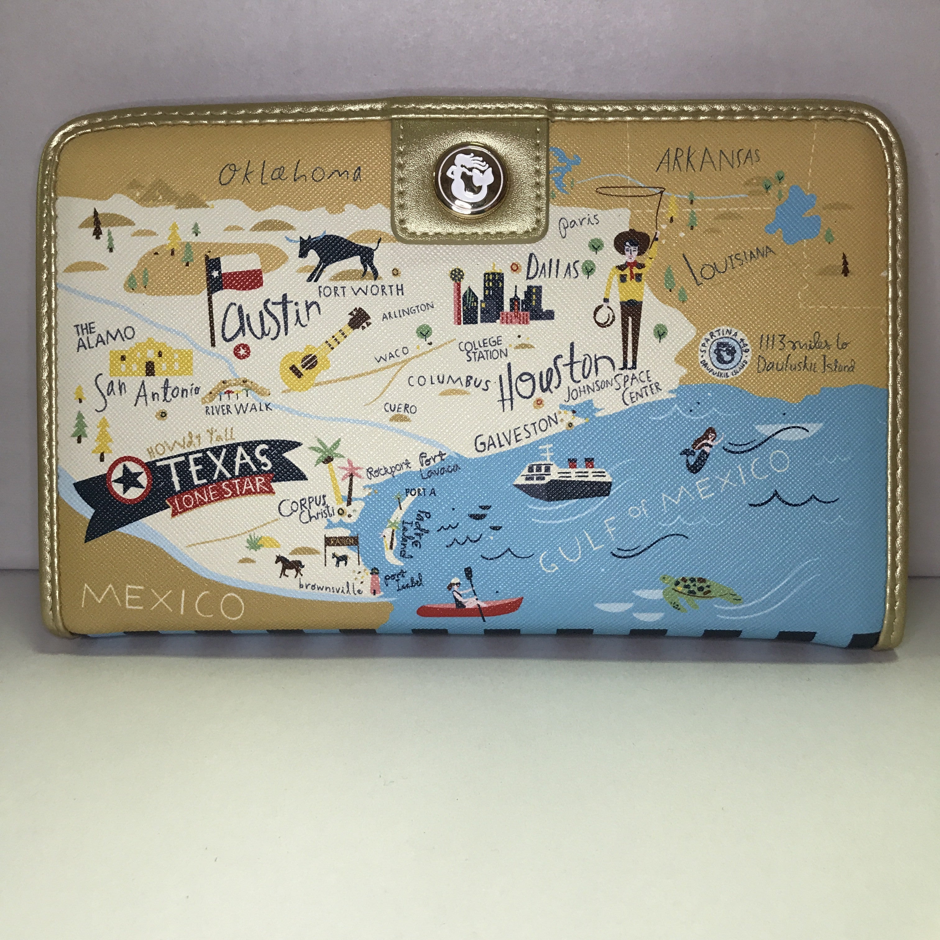 Texas Map Wallet