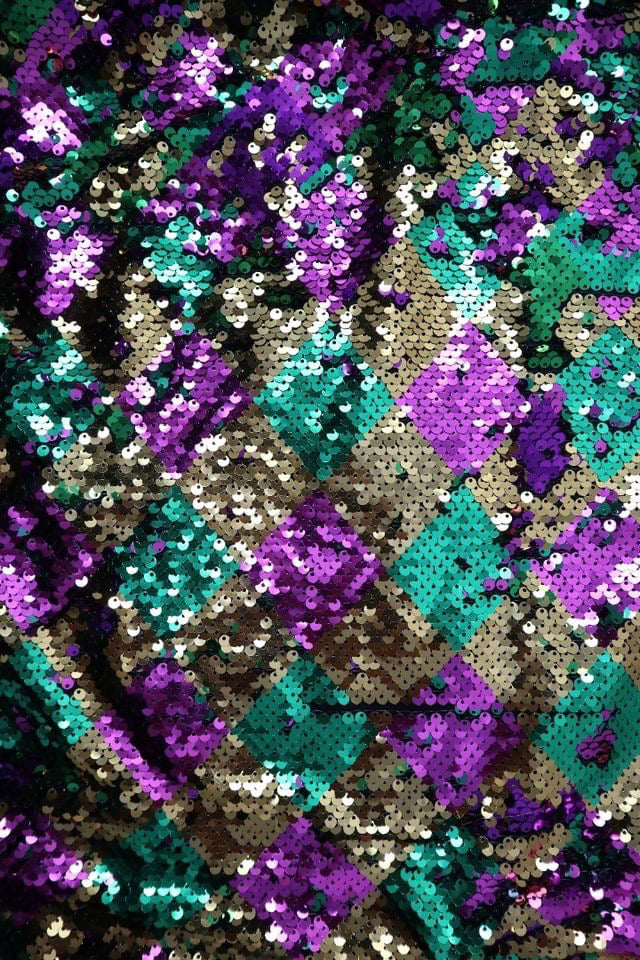 Mardi Gras Sequin Jacket