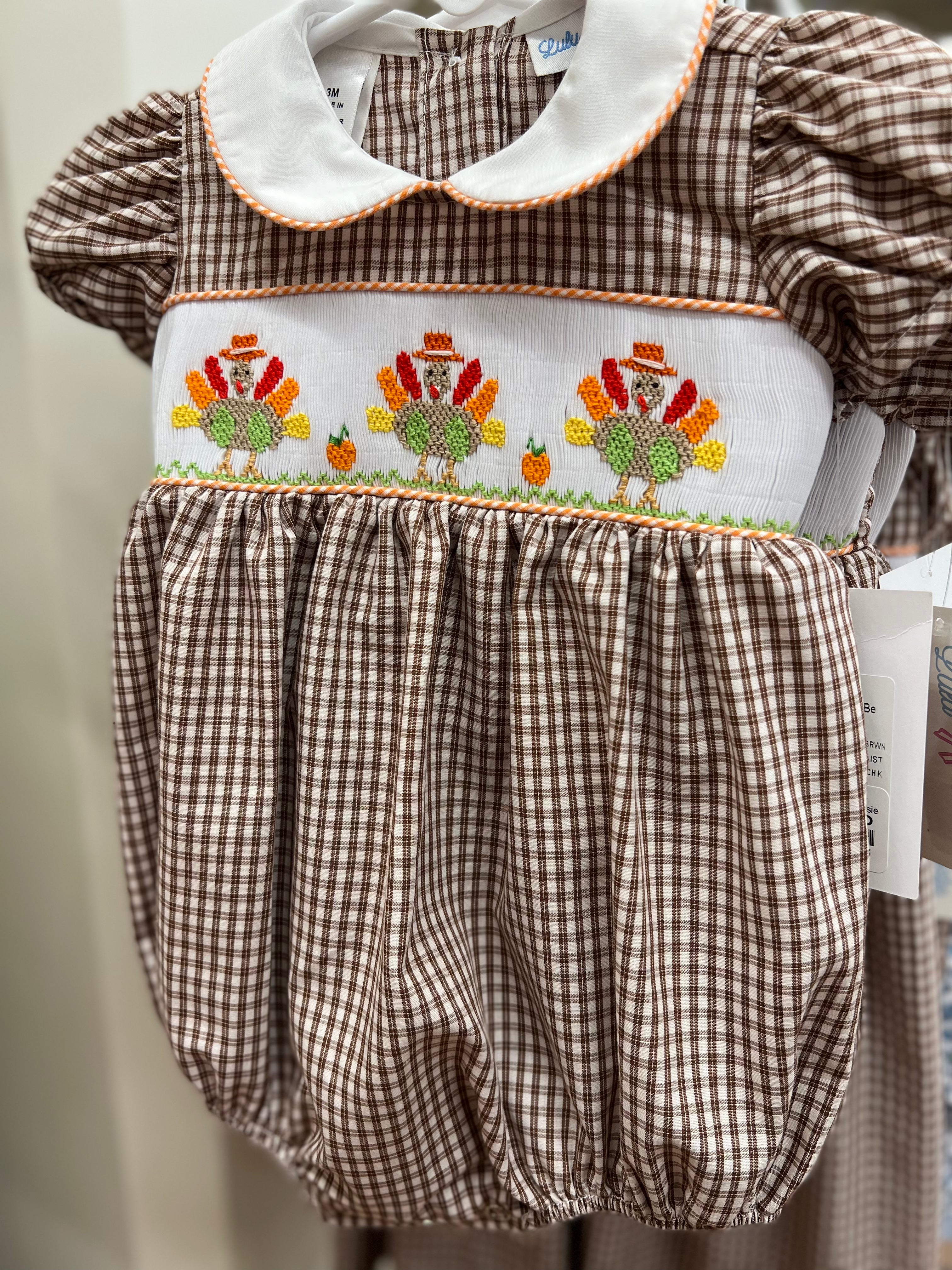 Smocked Turkey Bubble