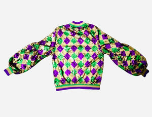 Mardi Gras Sequin Jacket