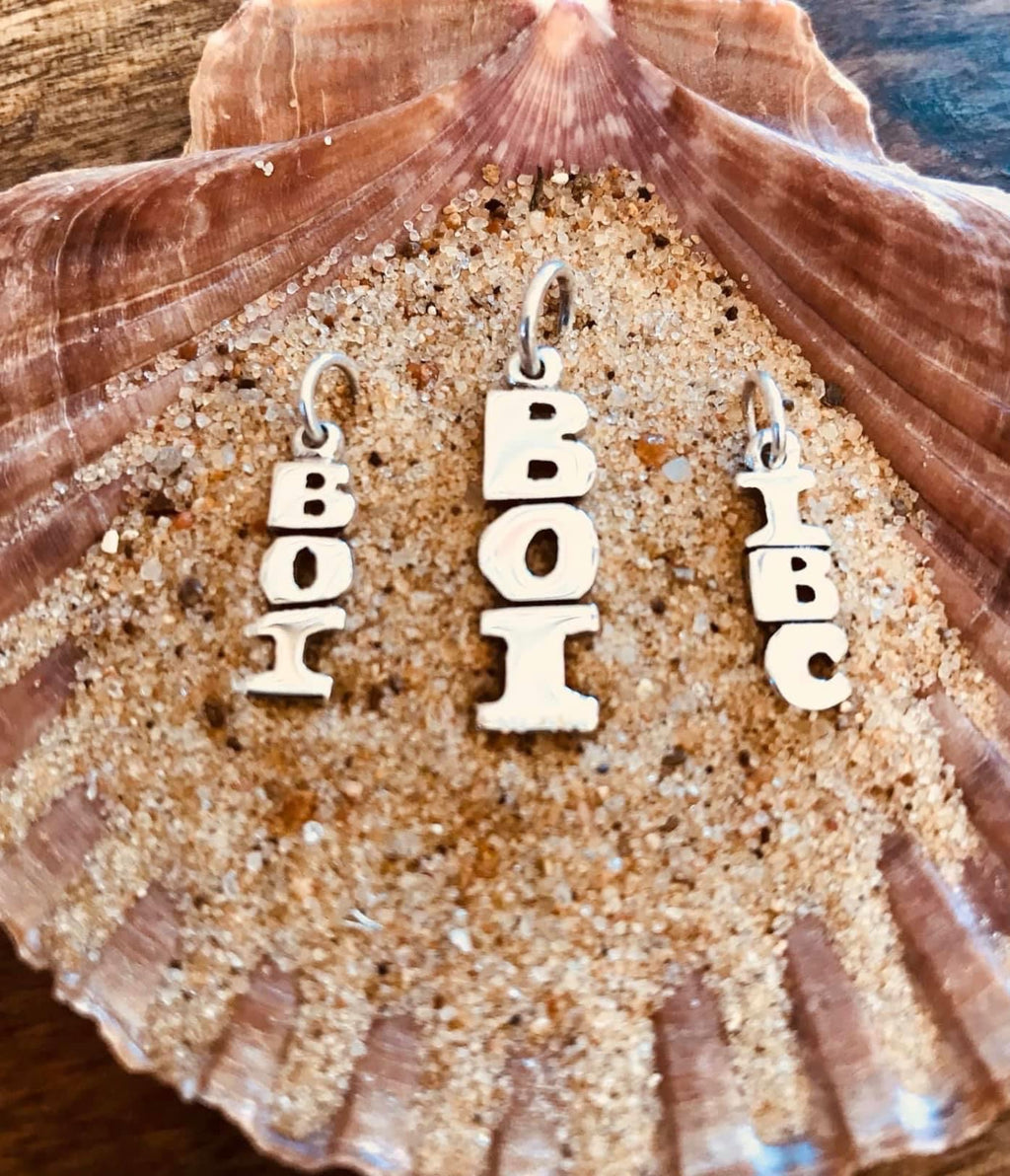 BOI Sterling Silver Charm