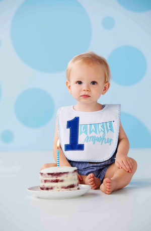 Birthday Boy Blue Cake Smash Set