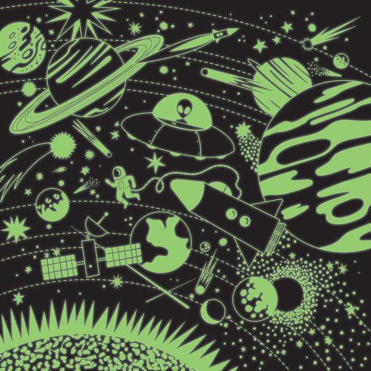 Space Illuminated 500 Piece Glow In The Dark Jigsaw Puzzle