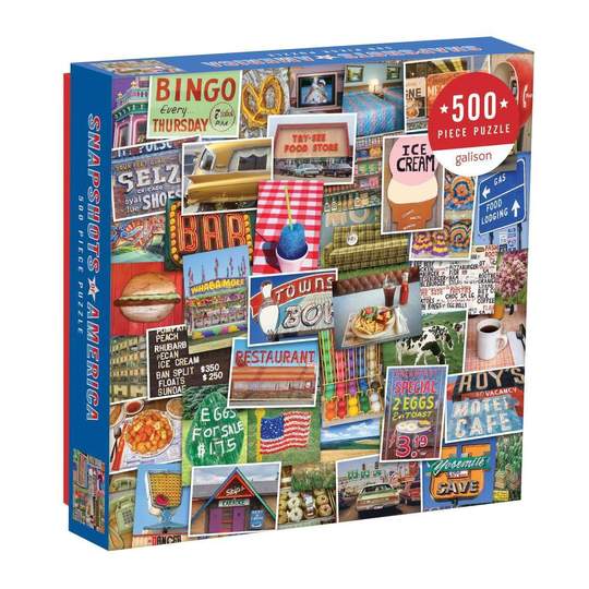Troy Litten Snapshots Of America 500 Piece Jigsaw Puzzle