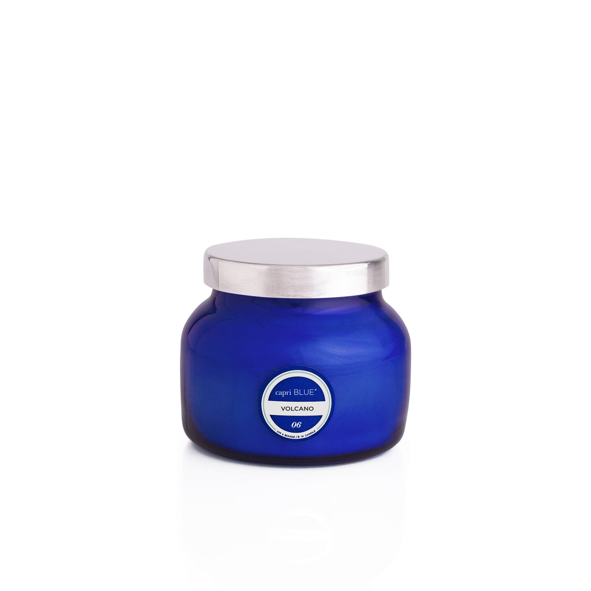 Volcano Blue Petite Jar, 8 oz